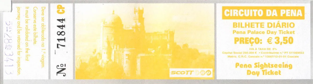 Pena Palace Ticket Changes 2026: Booking Guide